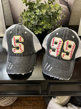 Load image into Gallery viewer, Custom Number Baseball Hats