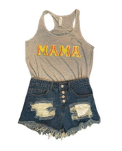 Load image into Gallery viewer, Softball Chenille Patch Mama Tank