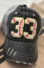 Load image into Gallery viewer, Custom Number Baseball Hats
