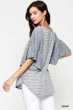 Load image into Gallery viewer, Starlet in Stripes Top (2 Colors)