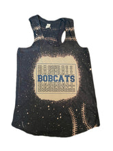 Load image into Gallery viewer, Bleached Bobcat Baseball Tank Tops