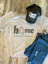 Load image into Gallery viewer, Home Sweet Home Slouchy Baseball Tee