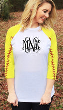 Load image into Gallery viewer, Softball Raglan (Adult & Youth)