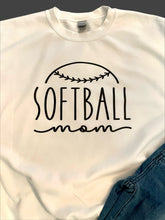 Load image into Gallery viewer, Softball Mom Sweatshirt