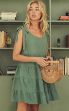 Load image into Gallery viewer, Bella Dress in Sage - The Barron Boutique