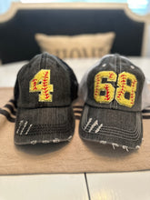 Load image into Gallery viewer, Custom Softball Number Hats
