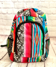 Load image into Gallery viewer, Slithering Serape Backpack