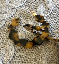 Load image into Gallery viewer, Leopard Wave Earrings - The Barron Boutique