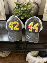 Load image into Gallery viewer, Custom Softball Number Hats