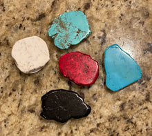 Load image into Gallery viewer, Colorful Turquoise Cell Phone Grips
