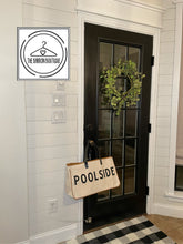 Load image into Gallery viewer, Canvas Poolside Tote Bag
