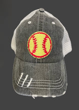 Load image into Gallery viewer, Custom Softball Number Hats