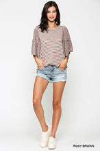 Load image into Gallery viewer, Starlet in Stripes Top (2 Colors)