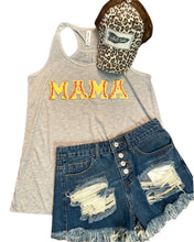 Load image into Gallery viewer, Softball Chenille Patch Mama Tank