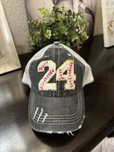 Load image into Gallery viewer, Custom Number Baseball Hats