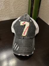 Load image into Gallery viewer, Custom Number Baseball Hats