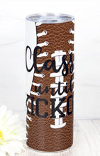 Load image into Gallery viewer, Skinny Sports Tumblers (Football & Baseball)