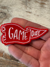 Load image into Gallery viewer, Game Day Pennant Iron On Patches