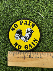 Weightlifting Gym Iron On Patches