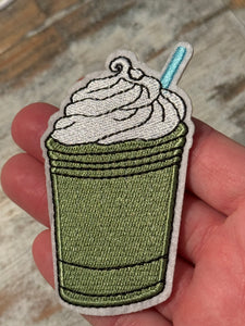 Cocktail Drink Iron On Patches