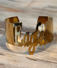 Load image into Gallery viewer, Gold Game Day Cuff Bracelets