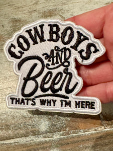 Beer Iron On Patches