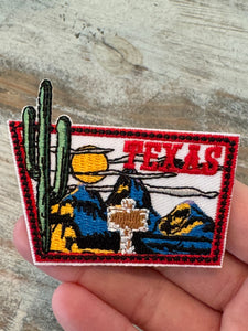 Texas Iron On Patches