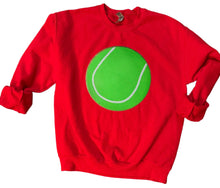 Load image into Gallery viewer, Sequin TENNIS Sweatshirt (Various Colors)