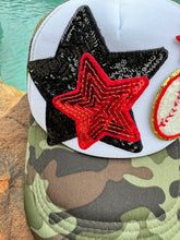 Load image into Gallery viewer, Baseball &amp; Camo Trucker Hat
