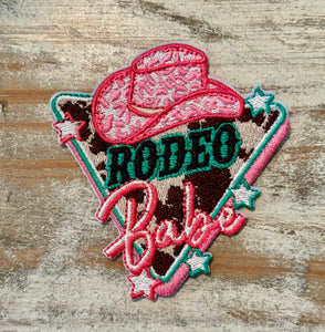 Cowgirl Themed Iron On Patches