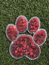 Load image into Gallery viewer, Sequin Paw Print Iron On Patches