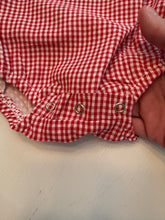 Load image into Gallery viewer, Patched Baseball Romper