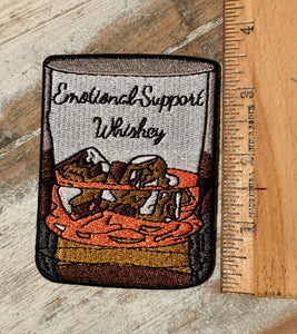 Whiskey Iron On Patches