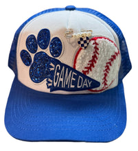 Load image into Gallery viewer, Game Day Baseball Paw Patch Trucker Hat