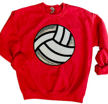 Load image into Gallery viewer, Sequin Volleyball Sweatshirt (Various Colors)