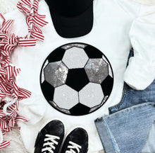 Load image into Gallery viewer, Sequin Soccer Sweatshirt (Various Colors)