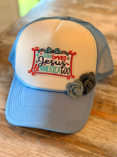 Load image into Gallery viewer, She Loves Jesus and America Too Hat