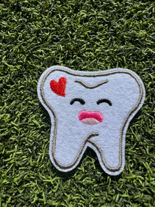 Tooth Dentist Dental Iron On Patch