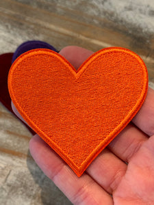 Heart Iron On Patches