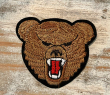 Load image into Gallery viewer, Bear Mascot Iron On Patches