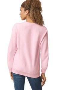 Pink Out Faux Glitter Bobcats Sweatshirt