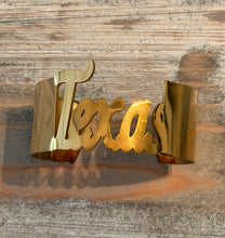 Load image into Gallery viewer, Gold Game Day Cuff Bracelets
