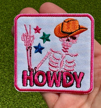 Load image into Gallery viewer, Howdy Iron On Patches