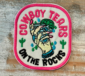 Cowgirl Iron On Patches