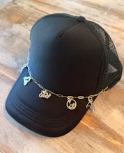 Load image into Gallery viewer, Silver Charm Golf Hat Chain