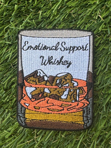 Whiskey Iron On Patches