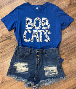 Bobcats & Polka Dots T-Shirt