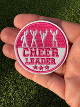 Load image into Gallery viewer, Pink Cheer Iron On Patches