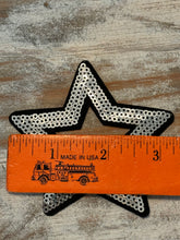 Load image into Gallery viewer, Metallic Star Iron On Patches