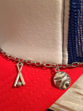 Load image into Gallery viewer, Baseball Charm Hat Chains